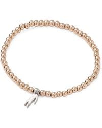 Lacoste - Bracelet À Détails De Perles - Lyst