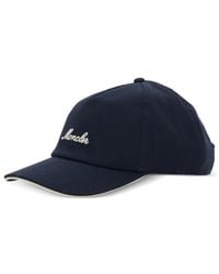 Moncler - Baseball Cap With Embroidered Logo - Lyst