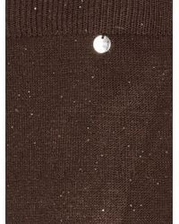 Liu Jo - Falda midi con lentejuelas - Lyst