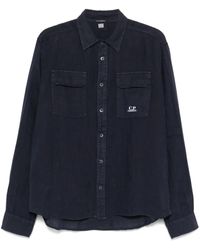 C.P. Company - ロングスリーブ リネンシャツ - Lyst