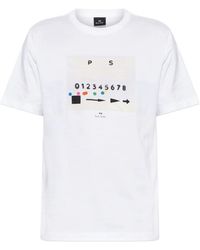 Paul Smith - Ps12345 Cotton T-Shirt - Lyst
