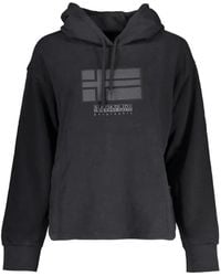 Napapijri - Logo-Print Hoodie - Lyst