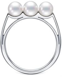 Tasaki - Balance Light Ring Mit Perlen - Lyst