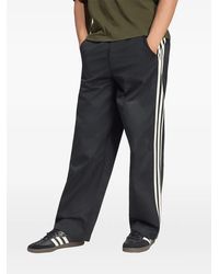 adidas - 3 Stripes Pleated Pants - Lyst