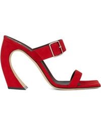 Giuseppe Zanotti - Musa Suede Sandals - Lyst
