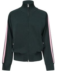 Pinko - Zip-Up Sweatshirt With Logo - Lyst