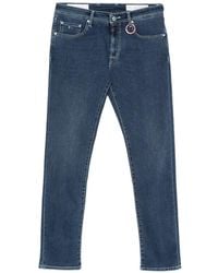 Sartoria Tramarossa - Michelangelo Logo-Patch Jeans - Lyst