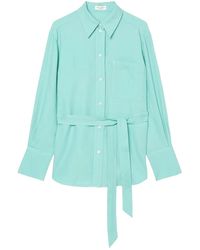 Marc O' Polo - Belted Button-Up Shirt - Lyst