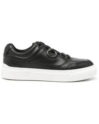 Ferragamo - Sneakers Mit Gancini-Schild - Lyst