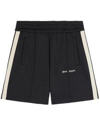 Palm Angels - Logo Track Shorts - Lyst