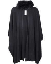 Ralph Lauren - Manteau À Détails En Fourrure Artificielle - Lyst