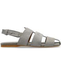 JW Anderson - Fisherman Sandalen aus Wildleder - Lyst