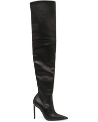 Tom Ford - Leather Thigh Boots - Lyst