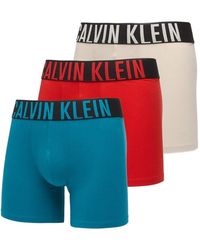 Calvin Klein - Logo-Waistband Boxers (Set Of Three) - Lyst