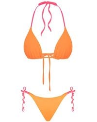 Noire Swimwear - Halterneck Triangle Bikini - Lyst