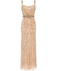 Jenny Packham - Bright Gem Embroidered Gown - Lyst