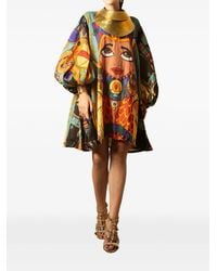 A.nty Story - Lady Ladia A-Line Balloon-Sleeve Mini Dress - Lyst
