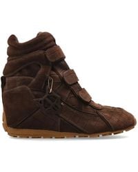 Naked Wolfe - Element Croc-Effect Suede Sneakers - Lyst