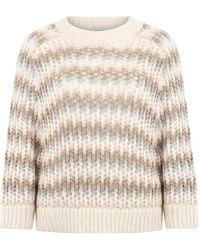 Peserico - Pull À Rayures - Lyst