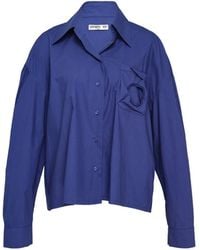 OPEN YY - Bead-Pocket Shirt - Lyst