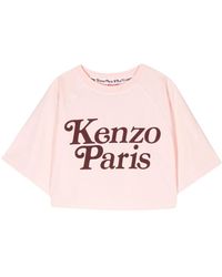 KENZO - By Verdy Cropped-T-Shirt - Lyst