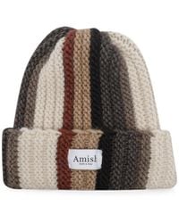 AMISH - Bonnet À Rayures - Lyst