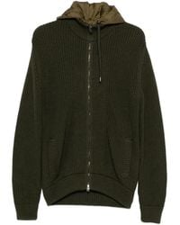 Herno - Cardigan Zippé À Capuche - Lyst