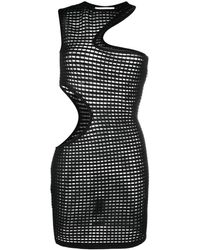 Genny - Cut-out Detail Mini Dress - Lyst