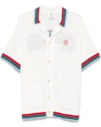 CASABLANCA - Crochet Sporty Overhemd - Lyst