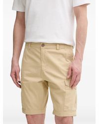 Napapijri - Logo-Embroidered Cargo Shorts - Lyst