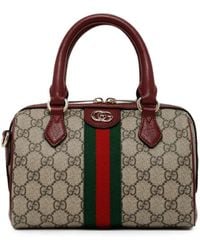 Gucci - Small Ophidia Web-Stripe Tote Bag - Lyst