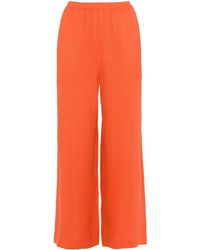 Eres - Select Wide-leg Linen Trousers - Lyst