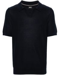 BOSS - Piqué-weave Polo Shirt - Lyst