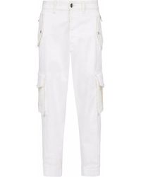 Balmain - Tapered Leg Cargo Jeans - Lyst