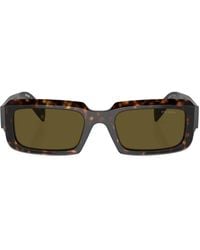 Prada - Symbole Square-Frame Sunglasses - Lyst