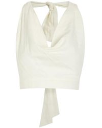 Delos - Ayla Halterneck Top - Lyst