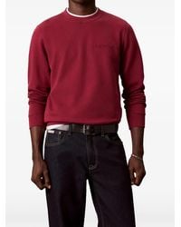Calvin Klein - Logo-Embroidered Sweater - Lyst