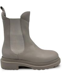 Pomme D ́Or - Bottines Chelsea En Cuir - Lyst