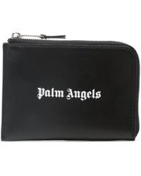 Palm Angels - Porte-Cartes À Logo Imprimé - Lyst