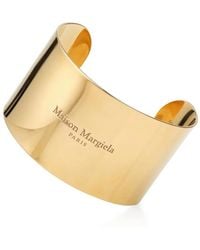 Maison Margiela - Logo Reference Cuff Bracelet - Lyst