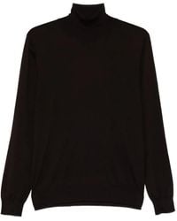 Fedeli - Roll-Neck Long-Sleeve Sweater - Lyst