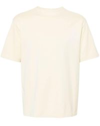 AURALEE - Luster Plaiting Cotton T-shirt - Lyst