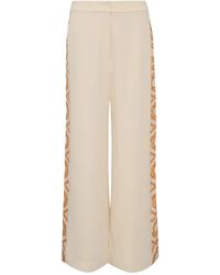 Alexis - Broek Met Zijdetail - Lyst
