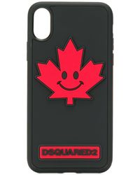 DSquared² 'Canadiana' iPhone X-Hülle - Schwarz