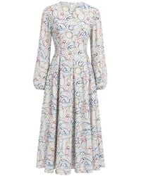 Baruni - Solara Cut-Out Midi Dress - Lyst