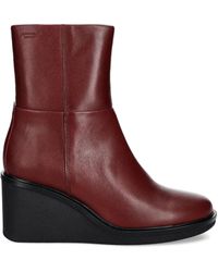 Vagabond Shoemakers - 60 Mm Deena Laarzen Met Sleehak En Rits - Lyst