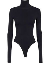 Entire studios - Turtleneck Long-Sleeve Bodysuit - Lyst