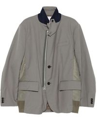 Sacai - Giacca Con Zip - Lyst
