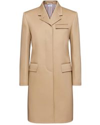 Thom Browne - High-Armhole Chesterfield Coat - Lyst