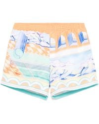 CASABLANCA - Printed Swim Shorts - Lyst